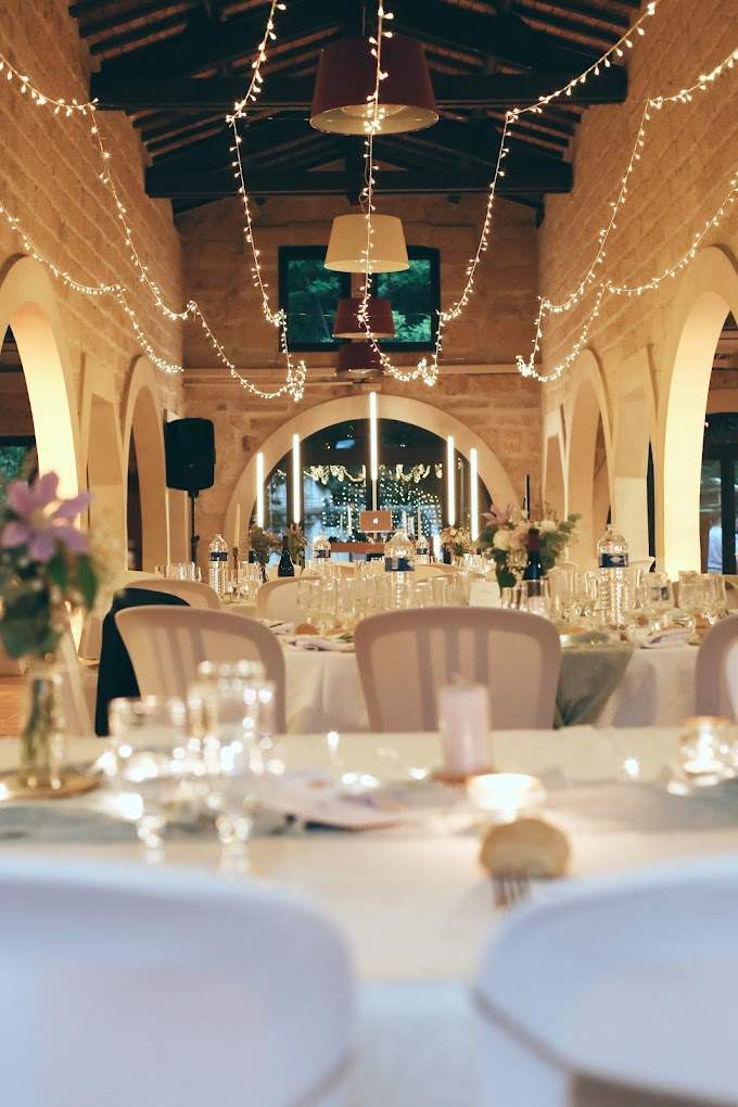 Salle événementielle illuminée Marsillargues